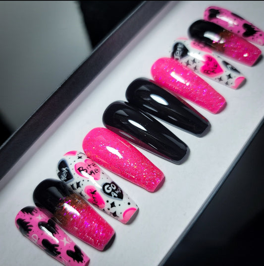 Burn Book Press on Nail Set